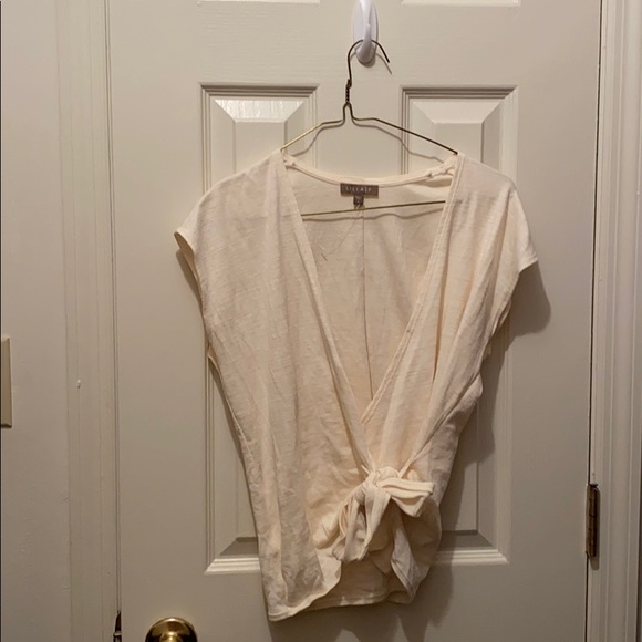 Lilla P Faux Wrap Top - Picture 2 of 2